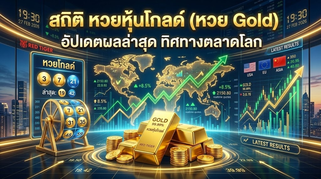 กราฟิกสถิติ หวยหุ้นโกลด์ (หวย Gold) ผลวันนี้ และแนวทาง