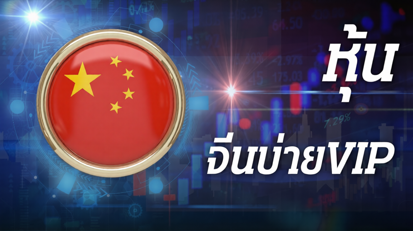 หุ้นจีนบ่าย VIP